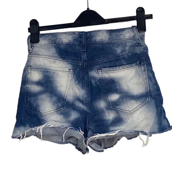 Pacsun Vintage High Rise Distressed Jean Shorts - Picture 2 of 4